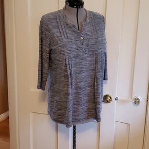 NWOT Elie McCarthy grey top
